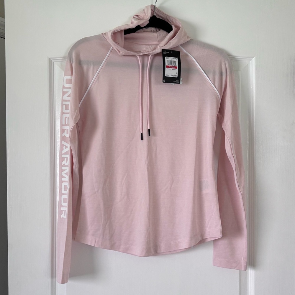 🆕{Under Armour} Women's Light Pink Hoodie